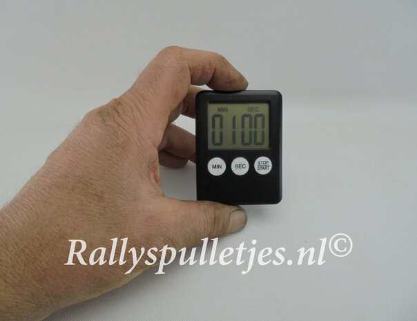 Timer - stopwatch klein-plat