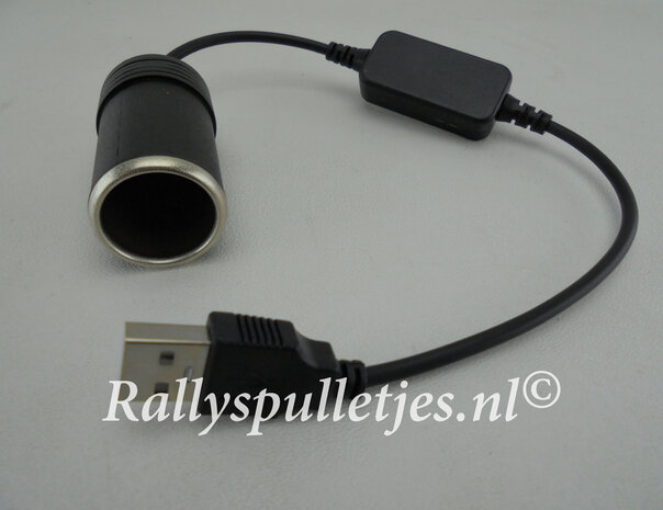 Aansteker>>>USB verloop kabeltje